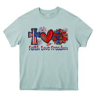Arona faith love freedom Heavy Core Tee - Zillion Design Studio