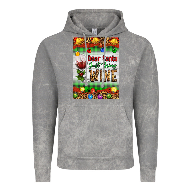 Christmas Dear Santa Just Bring Wine Vintage Hoodie by Artiststas | Teevron