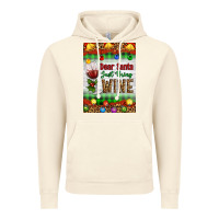 Vintage Artic Christmas Dear Santa Just Bring Wine Vintage Hoodie - Artiststas