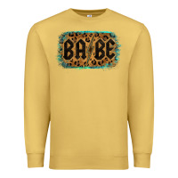 Antique Gold Leopard Pattern Babe Tried Premium Sweatshirt - Bettercallsaul