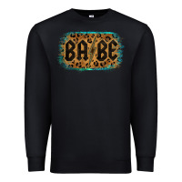 Black Leopard Pattern Babe Tried Premium Sweatshirt - Bettercallsaul