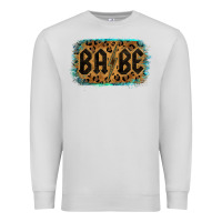 Dove Grey Leopard Pattern Babe Tried Premium Sweatshirt - Bettercallsaul