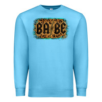 Ocean Blue Leopard Pattern Babe Tried Premium Sweatshirt - Bettercallsaul