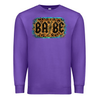 Purple Leopard Pattern Babe Tried Premium Sweatshirt - Bettercallsaul