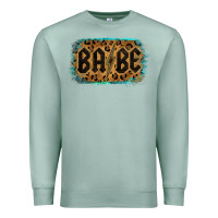 Seafoam Leopard Pattern Babe Tried Premium Sweatshirt - Bettercallsaul