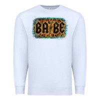 White Leopard Pattern Babe Tried Premium Sweatshirt - Bettercallsaul