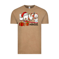 Vintage Coffee Christmas love  dentist Vintage Tee - AdoDesignShop
