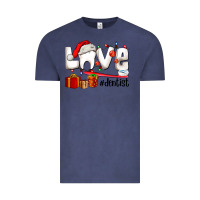 Vintage Denim Christmas love  dentist Vintage Tee - AdoDesignShop