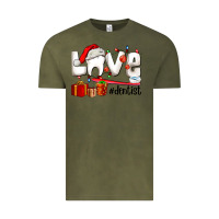Vintage Olive Christmas love  dentist Vintage Tee - AdoDesignShop