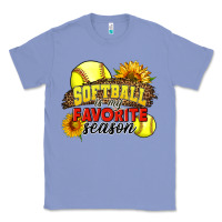 Colony Blue Softball Is My Favorite Season Classic Tee - LillyAllenDesigns