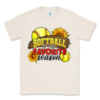 Natural Softball Is My Favorite Season Classic Tee - LillyAllenDesigns