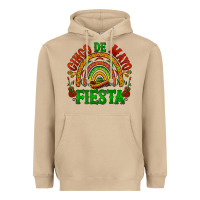Mushroom cinco de mayo fiesta rainbow Heavyweight Hoodie - BarkalooDesign