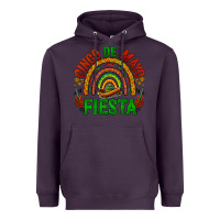 Plum cinco de mayo fiesta rainbow Heavyweight Hoodie - BarkalooDesign