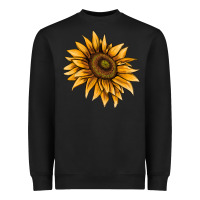 Black sunflower Heavyweight Sweatshirt - AdoDesignShop