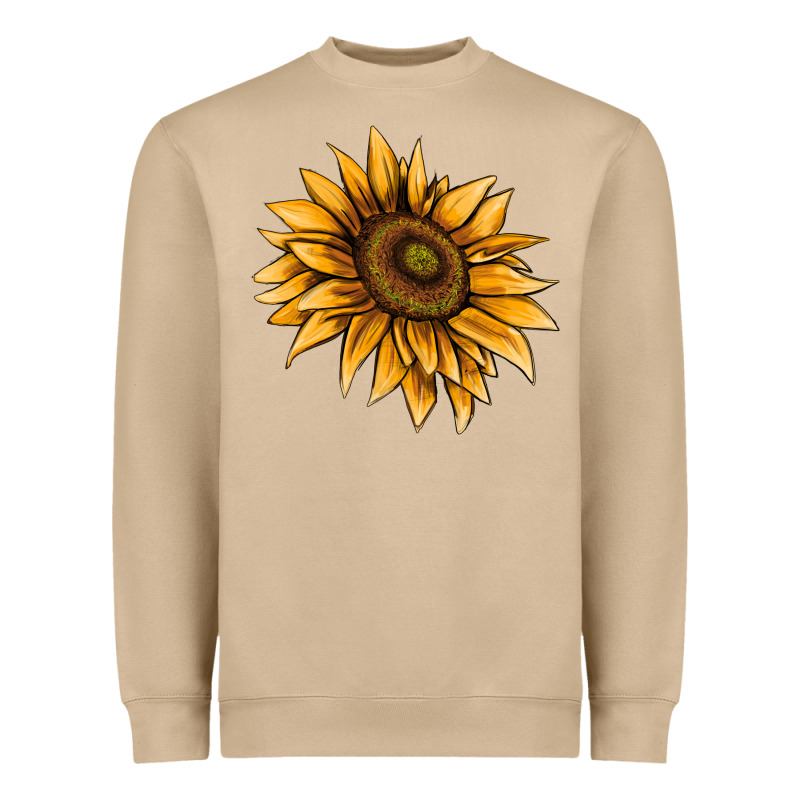 Sunflower Heavyweight Sweatshirt by AdoDesignShop | Teevron