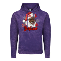 Cloud Purple african american santa believe Vintage Hoodie - RanaPortraitStore