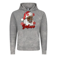 Cloud Rock african american santa believe Vintage Hoodie - RanaPortraitStore
