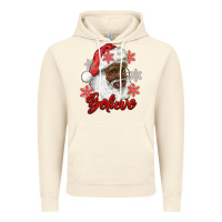 Vintage Artic african american santa believe Vintage Hoodie - RanaPortraitStore