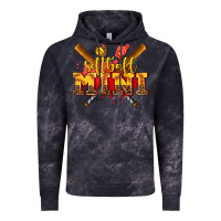 Cloud Black softball mini Vintage Hoodie - AdoDesignShop
