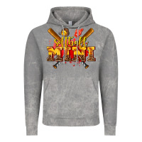 Cloud Rock softball mini Vintage Hoodie - AdoDesignShop