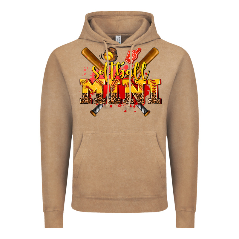 Softball Mini Vintage Hoodie by AdoDesignShop | Teevron
