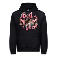 Black Best mom ever Mother's Day Urban Hoodie - CowGirlArtShop
