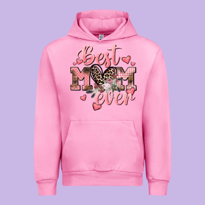 Best Mom Ever Mother's Day Urban Hoodie Designed By Cowgirlartshop
