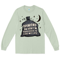 Matcha opinions on how i'm supposed to live my life Long Sleeve Tee - MaliasSmallBusiness
