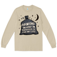 Mushroom opinions on how i'm supposed to live my life Long Sleeve Tee - MaliasSmallBusiness