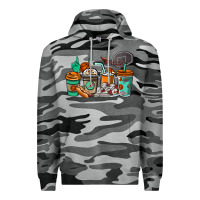 Slate Camo Basketball coffee cups Premium Hoodie - NancyCooperArtShop
