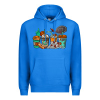 True Royal Basketball coffee cups Premium Hoodie - NancyCooperArtShop
