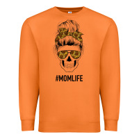 Carrot Sunflower Mom Skull Premium Sweatshirt - Bettercallsaul