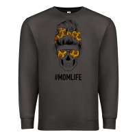 Smoke Sunflower Mom Skull Premium Sweatshirt - Bettercallsaul
