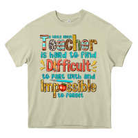 Mossy a truly great teacher Heavy Core Tee - texasbilliewilder