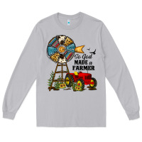 Moon Dust so god made a farmer Long Sleeve Tee - JahusDesignShop