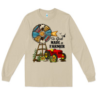 Mushroom so god made a farmer Long Sleeve Tee - JahusDesignShop