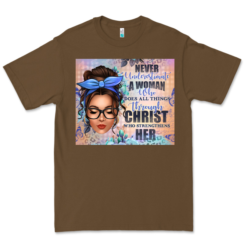Never Underestimate A Woman Who Does All Things Th Premium Tee by texasbilliewilder | Teevron