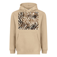 Mushroom brown zebra Heavyweight Hoodie - BarkalooDesign
