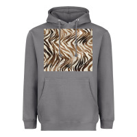 Storm brown zebra Heavyweight Hoodie - BarkalooDesign