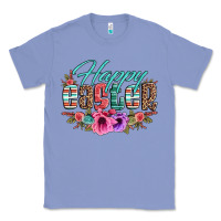 Colony Blue happy easter western floral serape leopard Classic Tee - Jasminsmagicworld