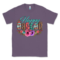 Lavender happy easter western floral serape leopard Classic Tee - Jasminsmagicworld