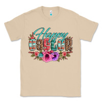 Mushroom happy easter western floral serape leopard Classic Tee - Jasminsmagicworld