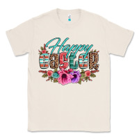 Natural happy easter western floral serape leopard Classic Tee - Jasminsmagicworld