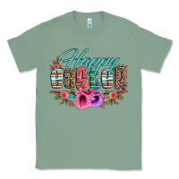 Sage happy easter western floral serape leopard Classic Tee - Jasminsmagicworld