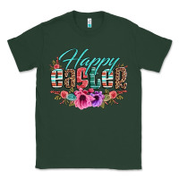 Sports Green happy easter western floral serape leopard Classic Tee - Jasminsmagicworld