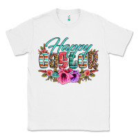 White happy easter western floral serape leopard Classic Tee - Jasminsmagicworld