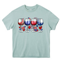 Arona American wine glasses Heavy Core Tee - Zillion Design Studio
