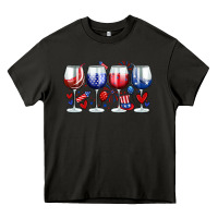 American Wine Glasses Heavy Core Tee | Teevron