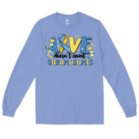 Colony Blue love dose count chromosomes Long Sleeve Tee - MaliasSmallBusiness