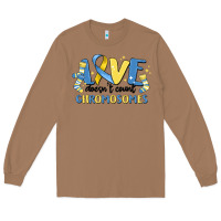 Toasted Coconut love dose count chromosomes Long Sleeve Tee - MaliasSmallBusiness